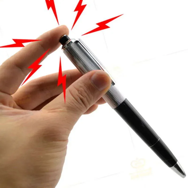 Shock Pen Prank Toy - 1L-1 pièce Stylo à chocs électriques