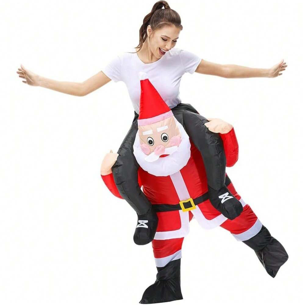 Costumes - Déguisement gonflable de Père Noël à