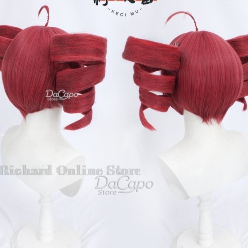 Anime Cosplay Wig Heat Resistant - Perruque de cosplay Kasane Teto Anime,