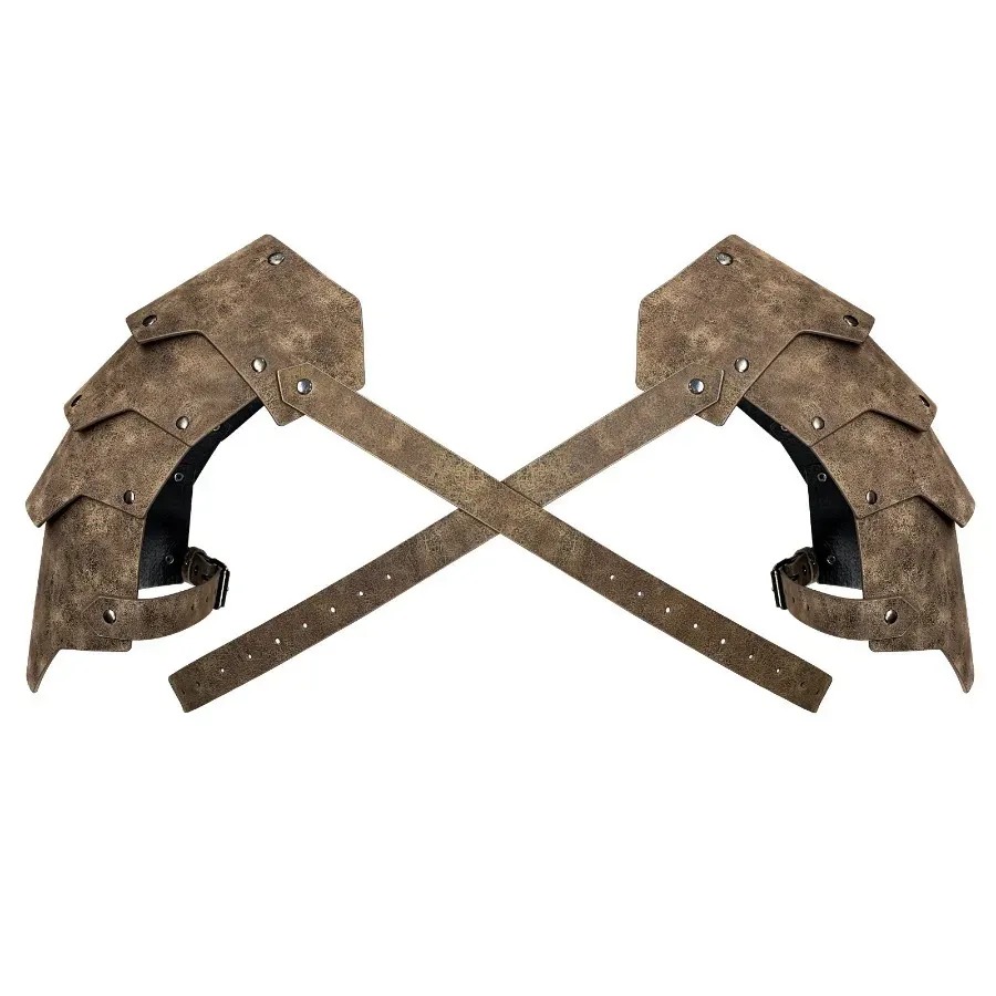 Costumes - Armure d'épaule de guerrier viking médiéval,