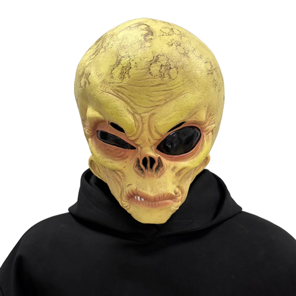 Masque de crâne d'alien amusan - Latex Alien Mask Realistic avis et prix