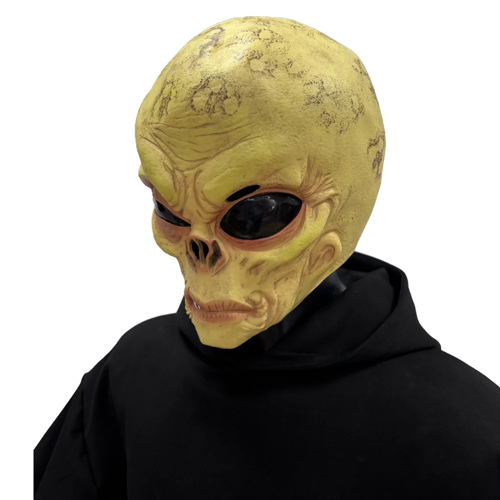 Masque de crâne d'alien amusan - Latex Alien Mask Realistic avis et prix