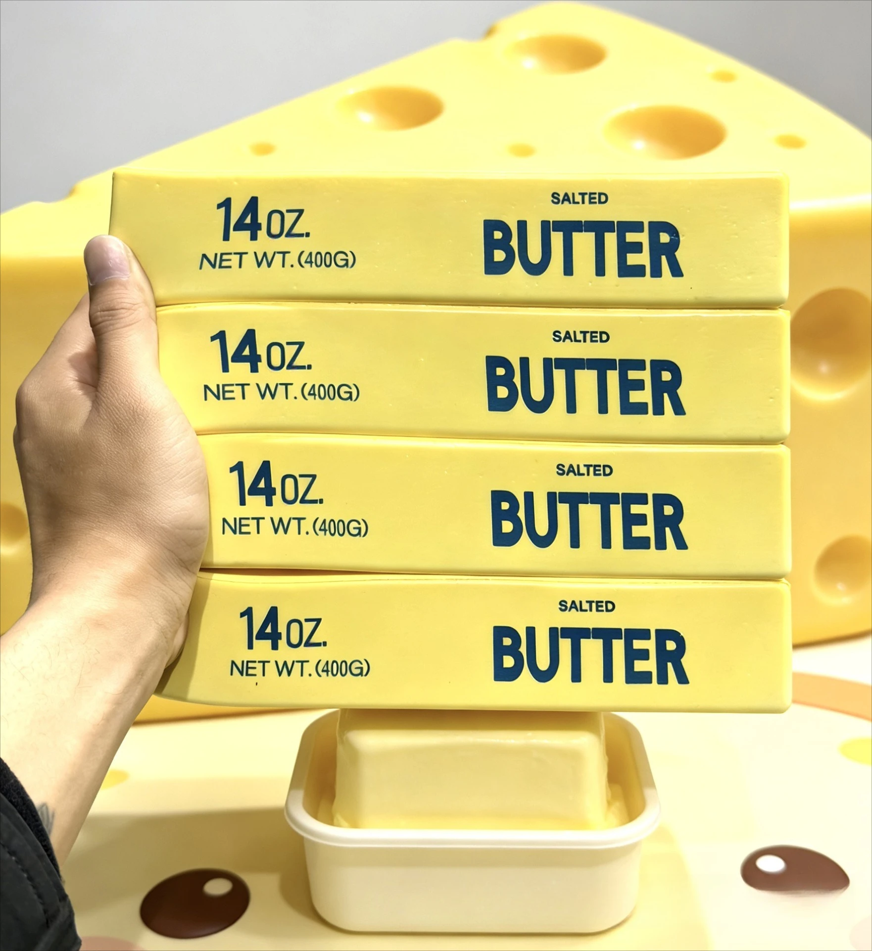Bâton de beurre géant super mo - Novelty Gifts avis et prix