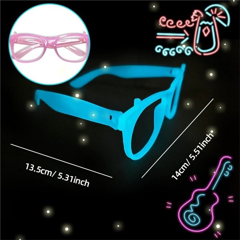DTA4 – 20 paires de lunettes p - Glow In The Dark Party Glasses avis et prix