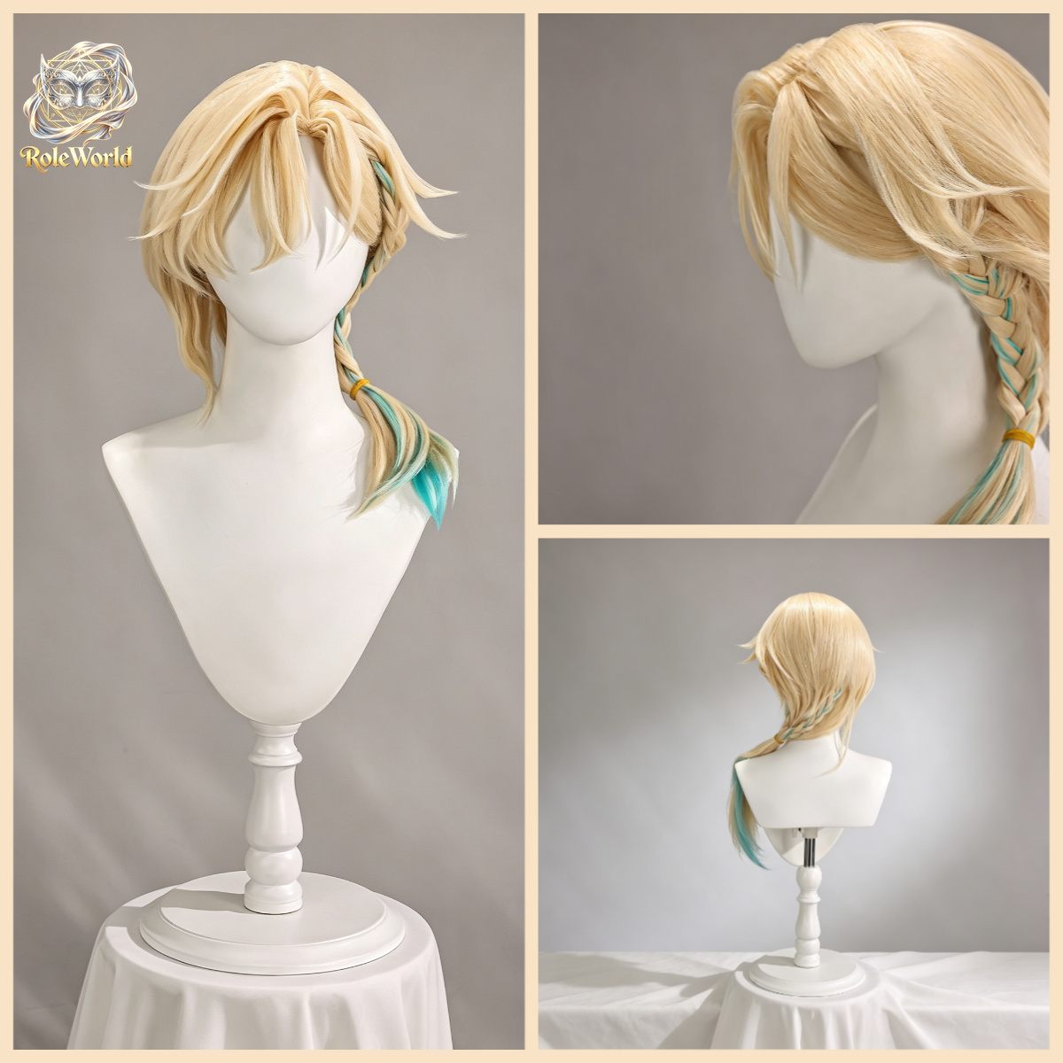 Perruque de cosplay Honkai Sta - Anime Cosplay Wig Heat Resistant avis et prix
