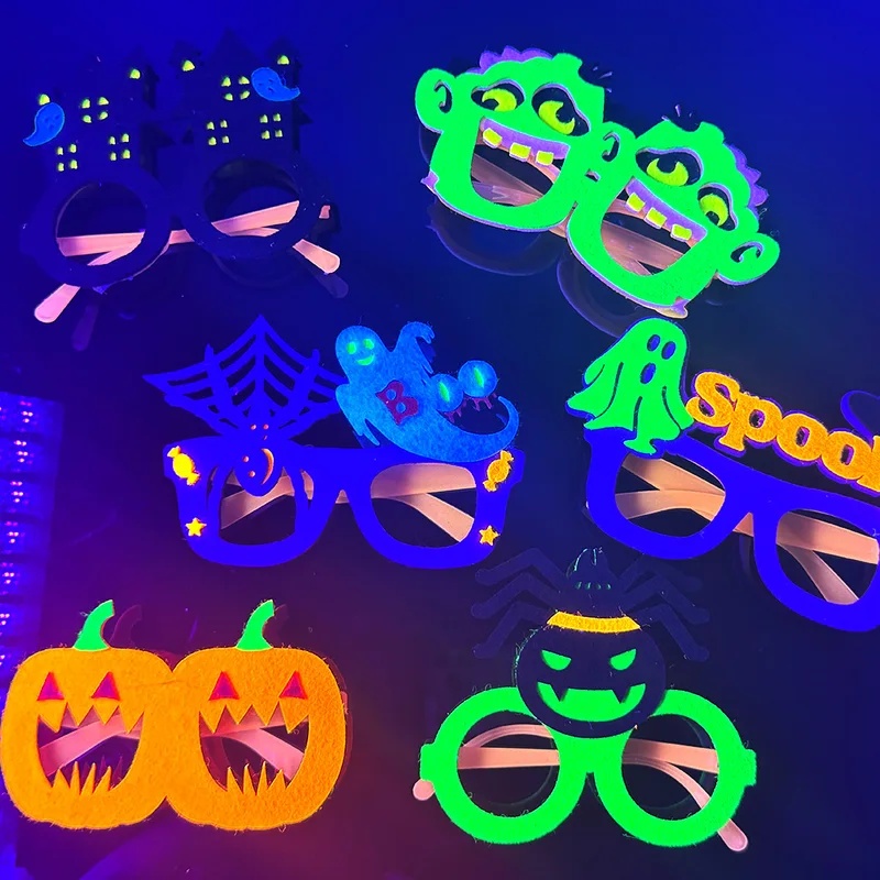 Montures de lunettes en feutre - Glow In The Dark Party Glasses avis et prix