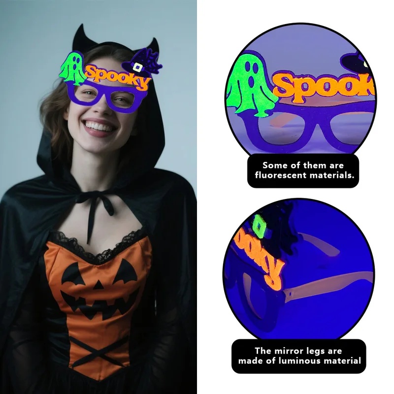 Montures de lunettes en feutre - Glow In The Dark Party Glasses avis et prix