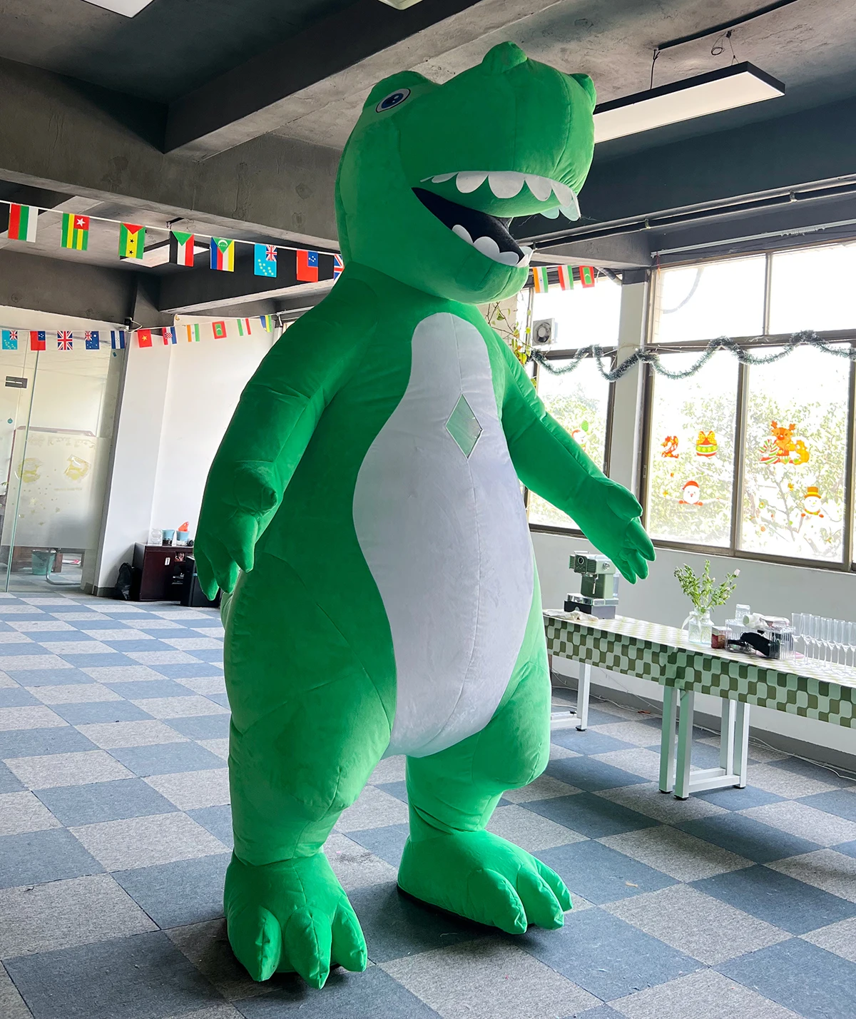 Costume de dinosaure gonflable - Inflatable Dinosaur Costume Adult avis et prix