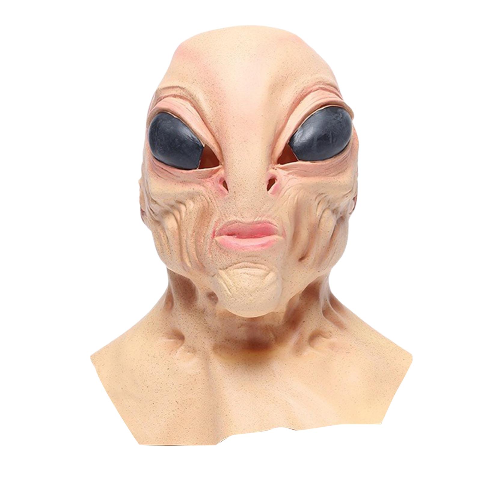 Masque d'Alien en Latex, couvr - Latex Alien Mask Realistic avis et prix