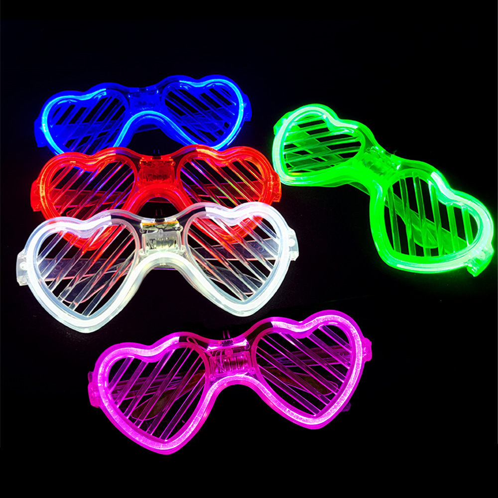 Lunettes de soleil Led néon po - Glow In The Dark Party Glasses avis et prix