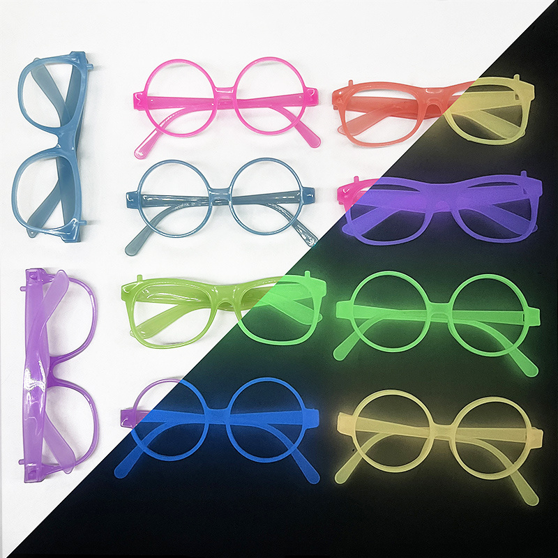 Lunettes néon qui brillent dan - Glow In The Dark Party Glasses avis et prix